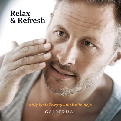 Relax & Refresh: zabieg dla mężczyzn z Galderma
